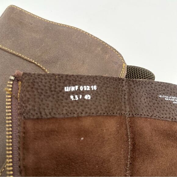 NEW - BORN women's wedge leather midcalf boots - brown - size 8.5 - Picture 10 of 14